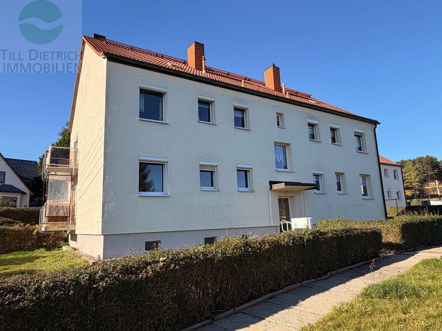 Immobilie in Geratal - 3-Zimmer Eigentumswohnung mit 58,68 m² und Balkon (Nr.6) für Kapitalanleger in Geschwenda - Bild 0