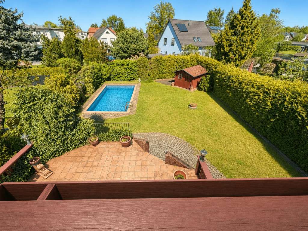 Immobilie in Teltow - Familienidylle im Komponistenviertel mit Pool & viel Platz - Bild 1