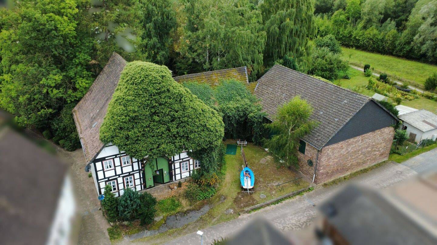 Immobilie in Lauenförde - Historischer Resthof mit viel Potenzial und parkähnlichem Garten in Lauenförde - Bild 0