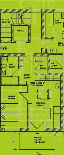 Immobilie in Baierbach - 2-Zimmer-Neubauwohnung mit Balkon - Bild 1