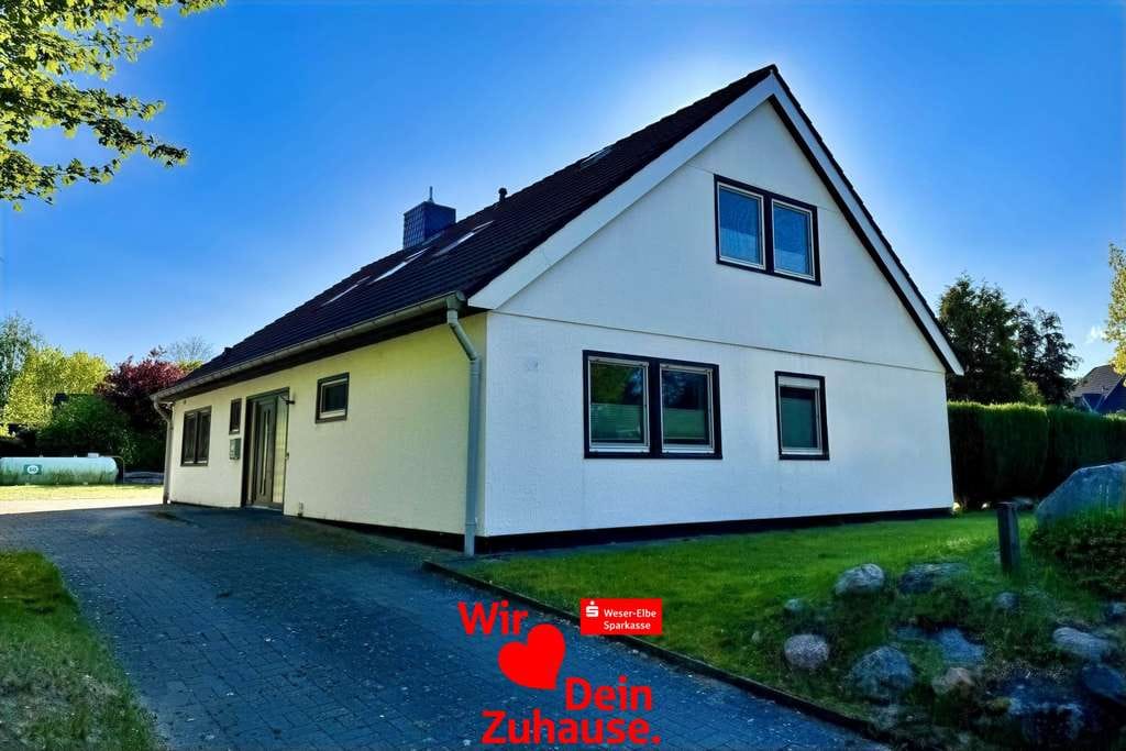 Immobilie in Otterndorf - Gepflegtes Fertighaus mit Ferienwohnung  - Bild 0