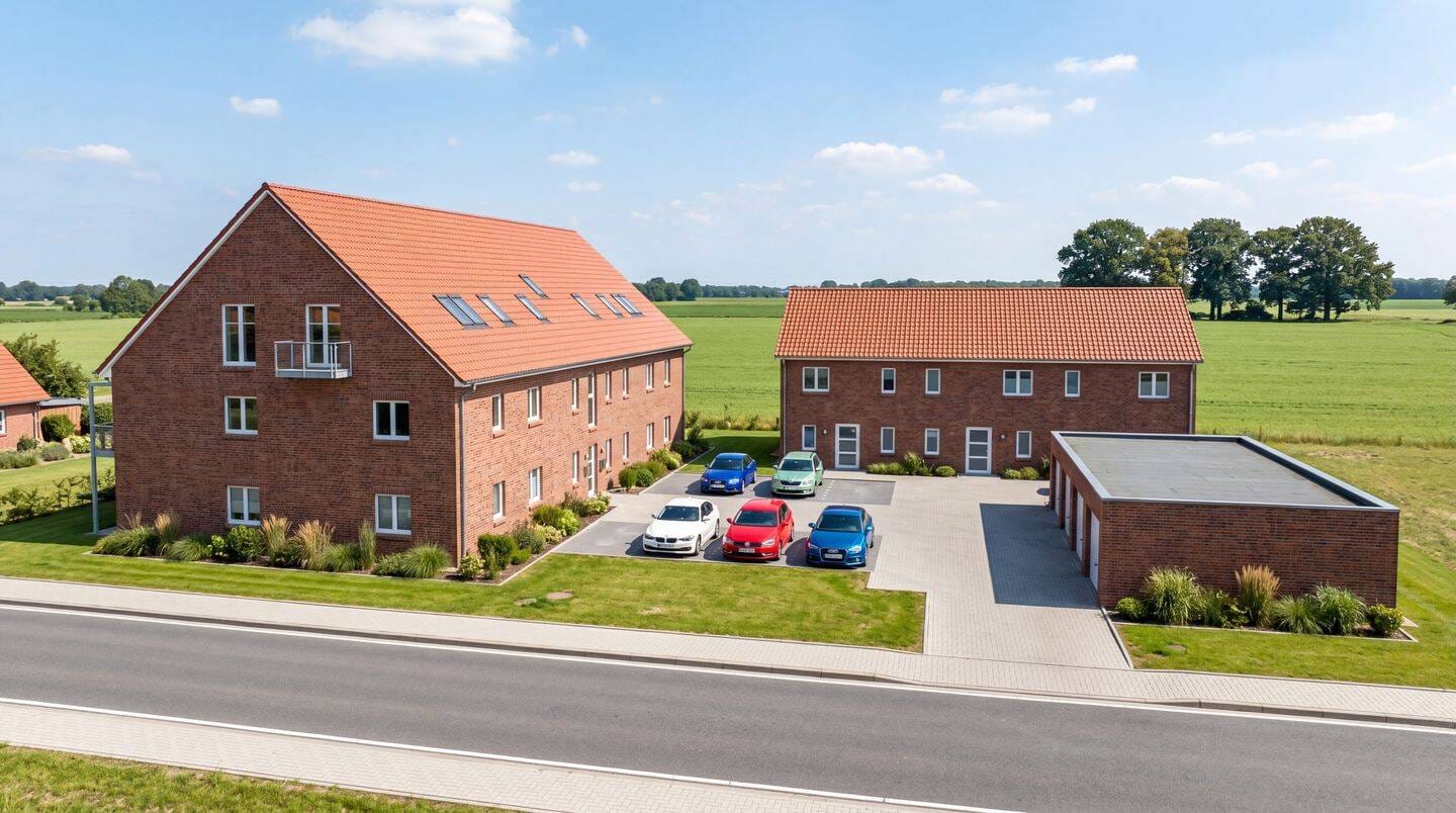 Immobilie in Sehnde - Neubau - Stilvolle 1,5-Zimmer-Dachgeschosswohnung mit Südbalkon und Wohlfühlcharakter - Bild 1
