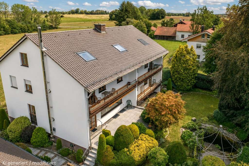 Immobilie in Oberhaching - Gepflegtes 5-Familienhaus auf großzügigem Grundstück - Bild 1