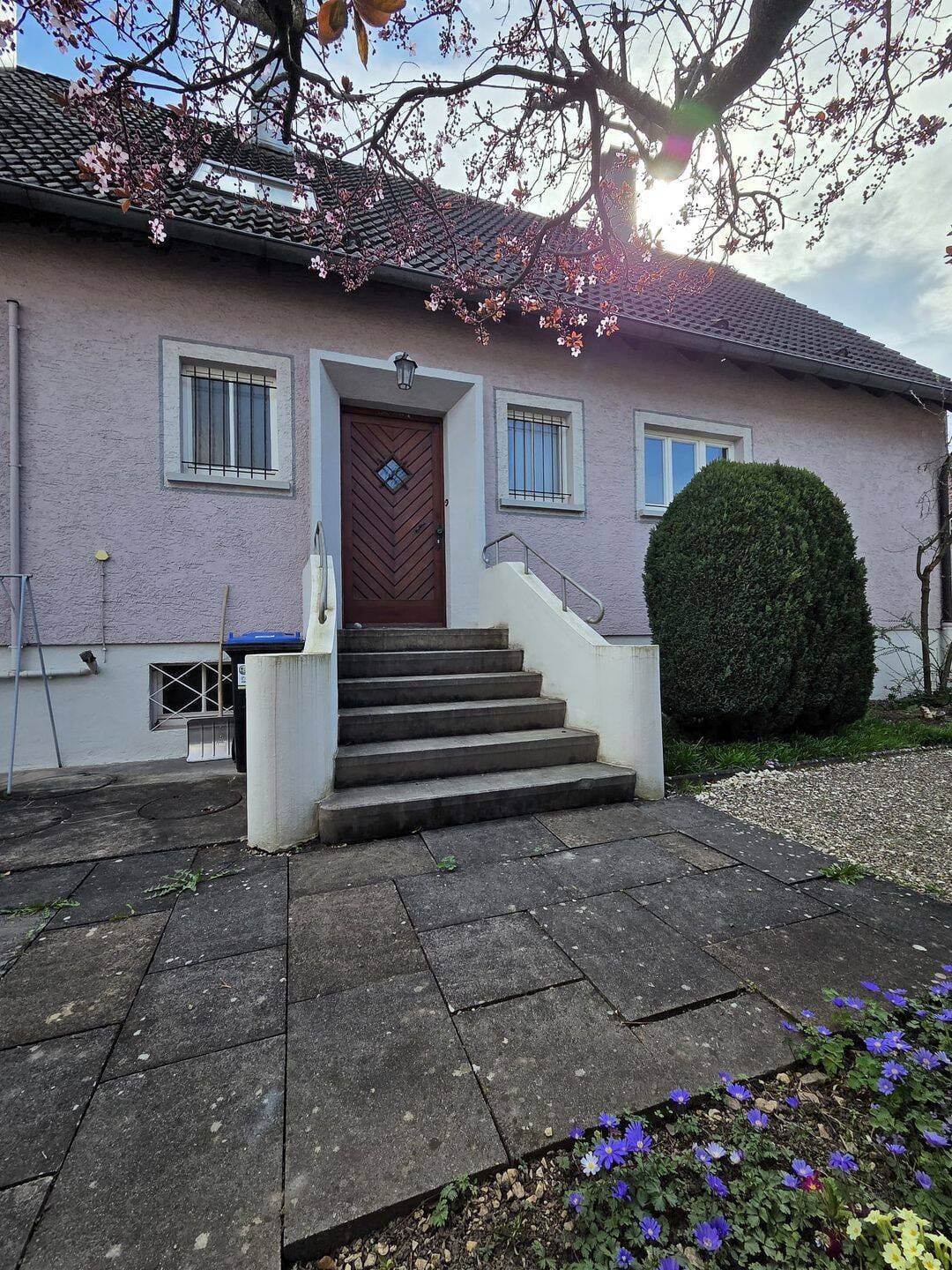 Immobilie in Schelklingen - Doppelhaushälfte mit großem Grundstück in Schelklingen - Sanierungsobjekt mit Potenzial - Bild 1