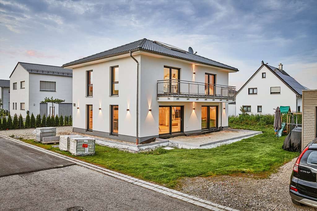 Immobilie in Hochstetten-Dhaun - Bau mit Heinz! Schicke Stadtvilla Massiv und Schlüsselfertig gebaut! - Bild 1
