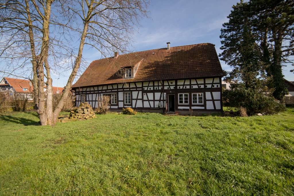 Immobilie in Meißenheim - Charmantes großzügiges Riedhaus mit Flair und großem Garten in Meißenheim - Bild 0