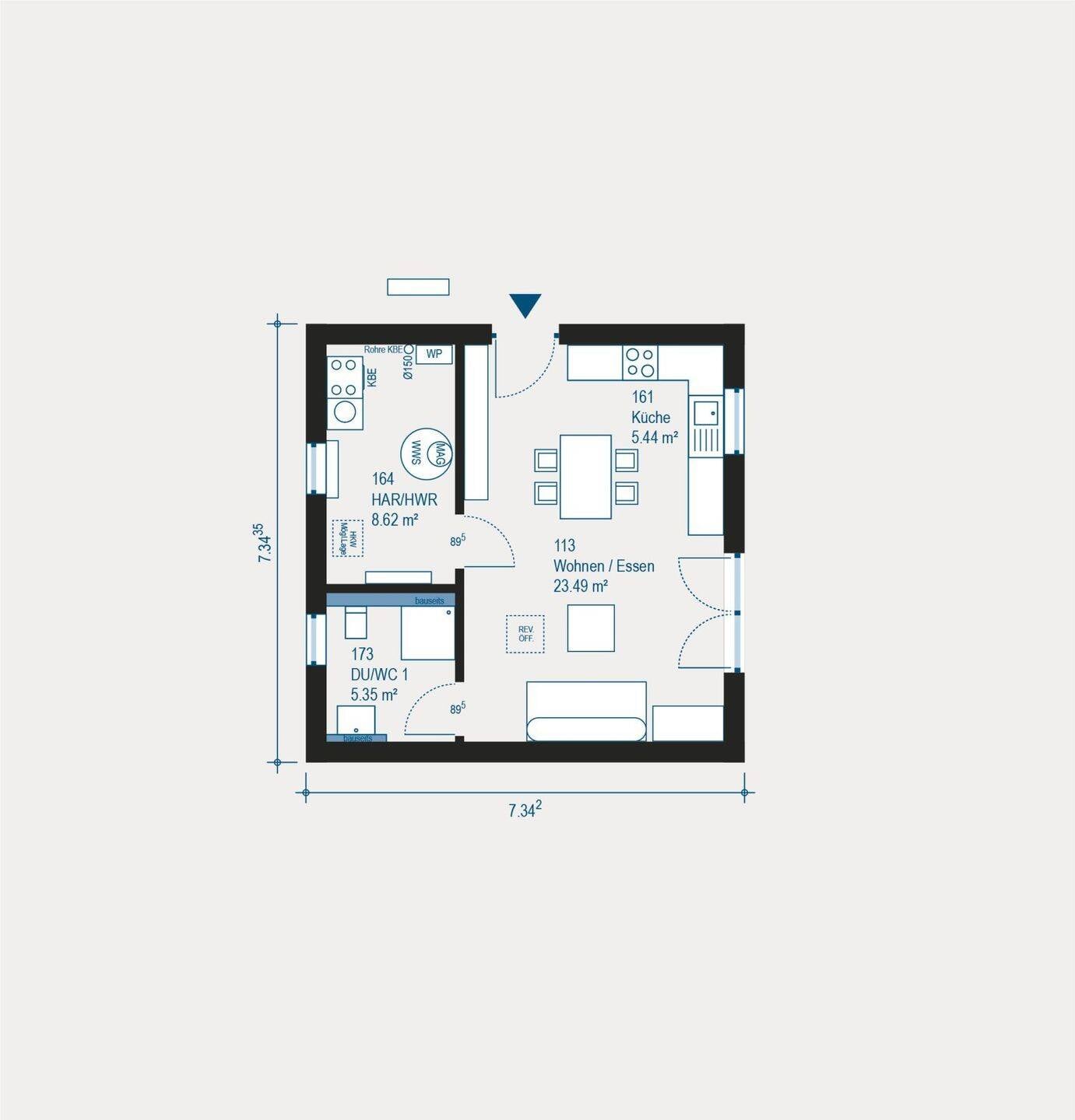 Immobilie in Viernheim - Individueller Bungalow in Viernheim - Ihr Traumhaus nach Maß mit allkauf - Bild 1