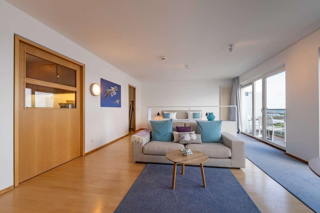 Immobilie in Helgoland - Helgoland: Einzimmerwohnung mit Meerblickbalkon im "atoll ocean resort" - Bild 1
