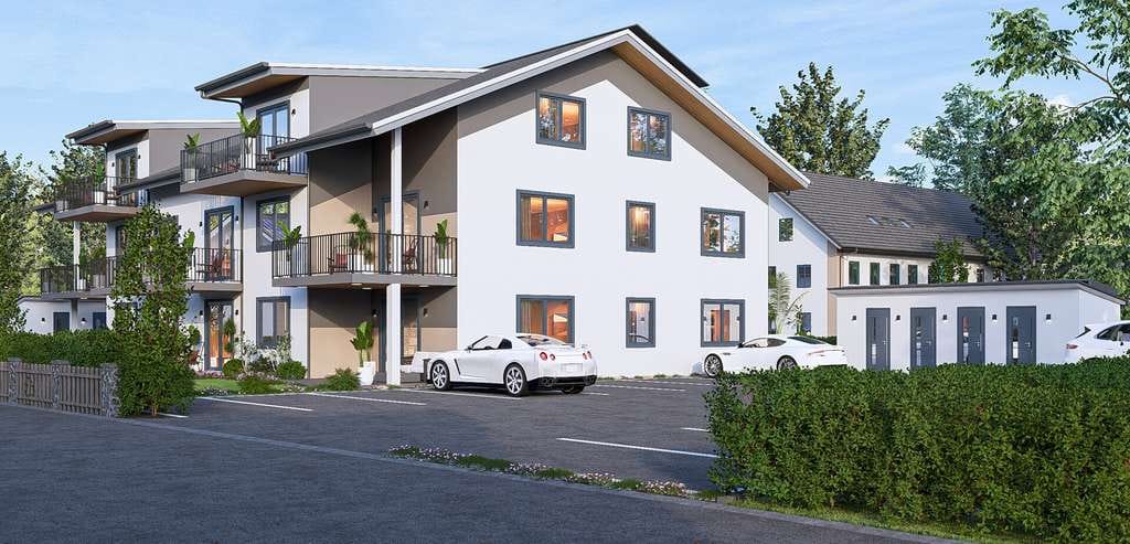 Immobilie in Parkstetten - 3-Zimmer-Neubauohnungen. energieeffizient. wertstabil. zeitgemäß. - Bild 4