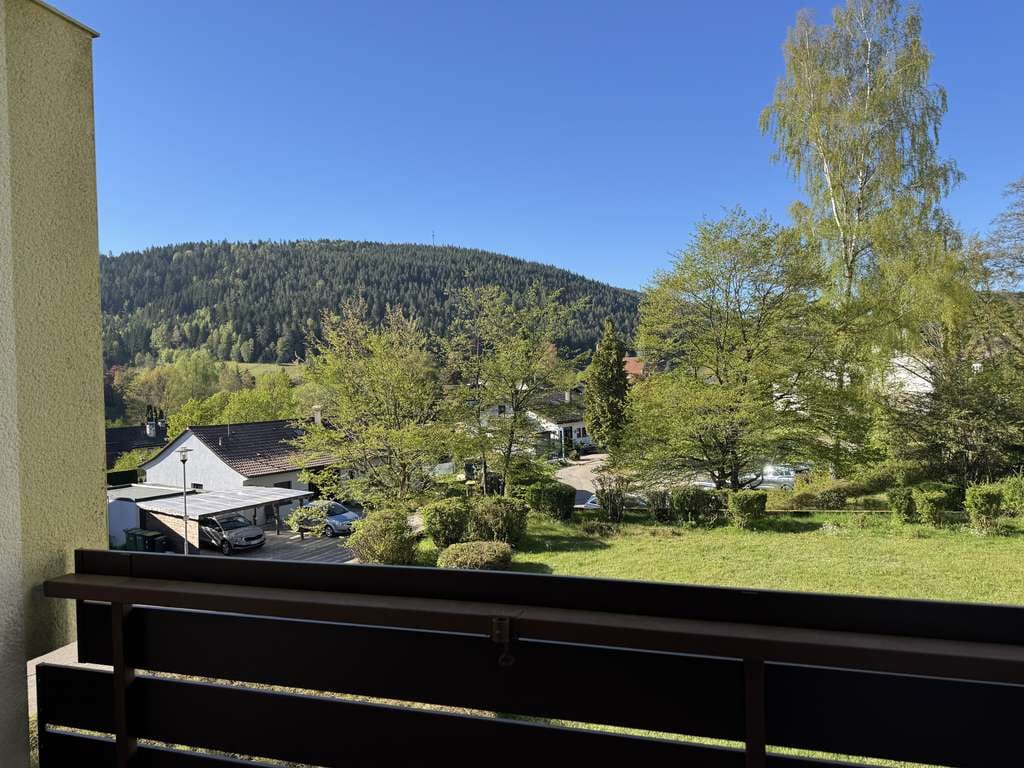 Immobilie in Enzklösterle - Helle 2-Zimmer-Wohnung mit sonnigem Südbalkon, traumhaftem Ausblick und Tiefgaragenstellplatz! - Bild 3
