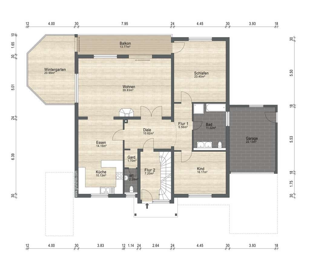 Immobilie in Birkenau - Gepflegtes 3-Familienhaus in traumhafter Hanglage von Birkenau - Bild 2