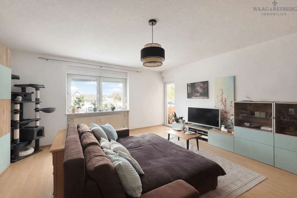 Immobilie in Langenzenn - Schöne, leerstehende 3 Zimmerwohnung mit Balkon - Bild 2
