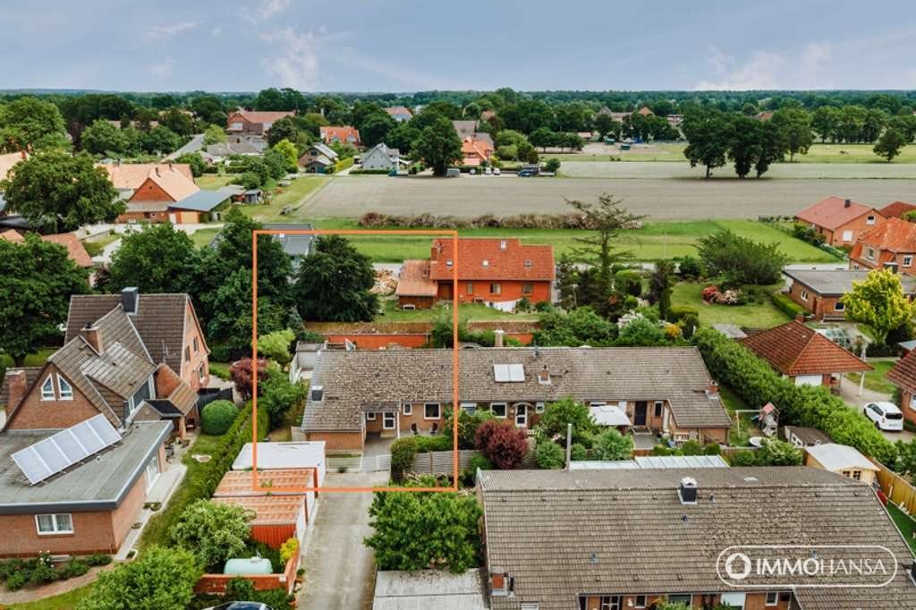 Immobilie in Brietlingen - Komfortables Wohnen auf einer Ebene - Gepflegter Endreihenbungalow für jede Lebensphase - - Bild 1