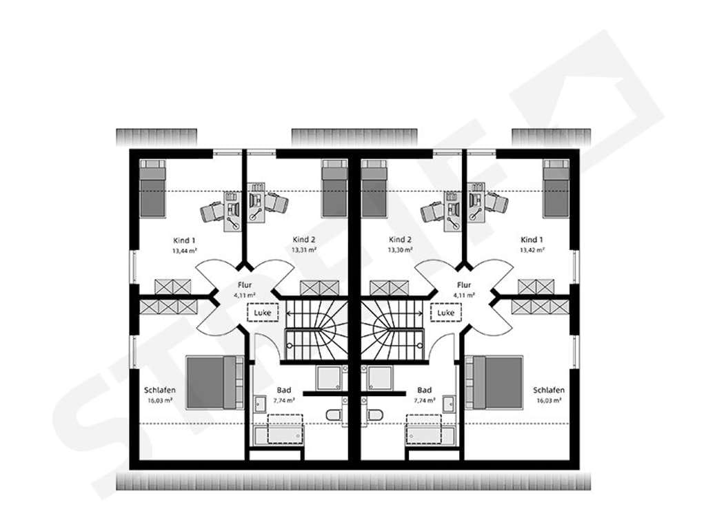 Immobilie in Hepberg - Exklusive DHH mit Garage und PV-Anlage - Bild 2