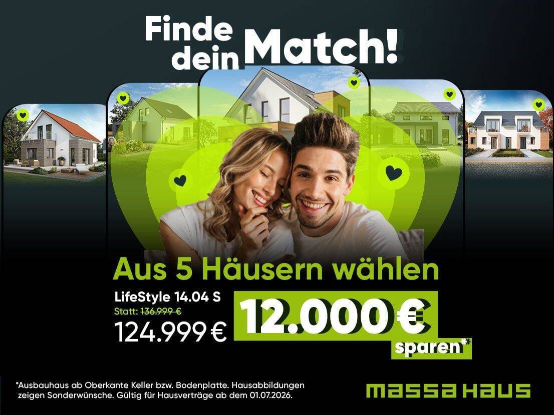 Immobilie in Angermünde - Finde dein Match ! wähle aus 5 Häuser und spare 12.000 - sichere dir dein Zuhause - Bild 0