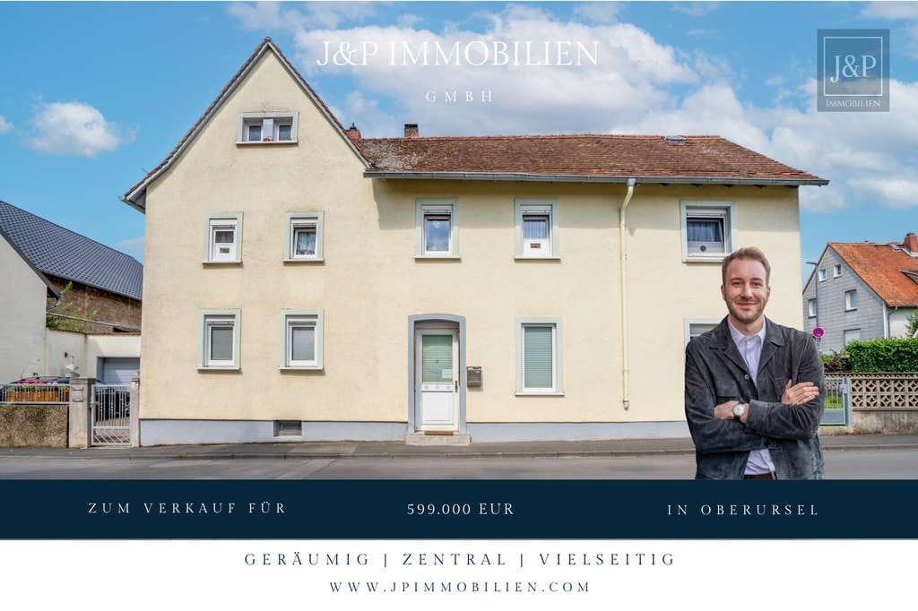 Immobilie in Oberursel - Wohn- & Geschäftshaus in Oberursel-Bommersheim mit Mieteinnahmen und viel Potenzial! - Bild 0