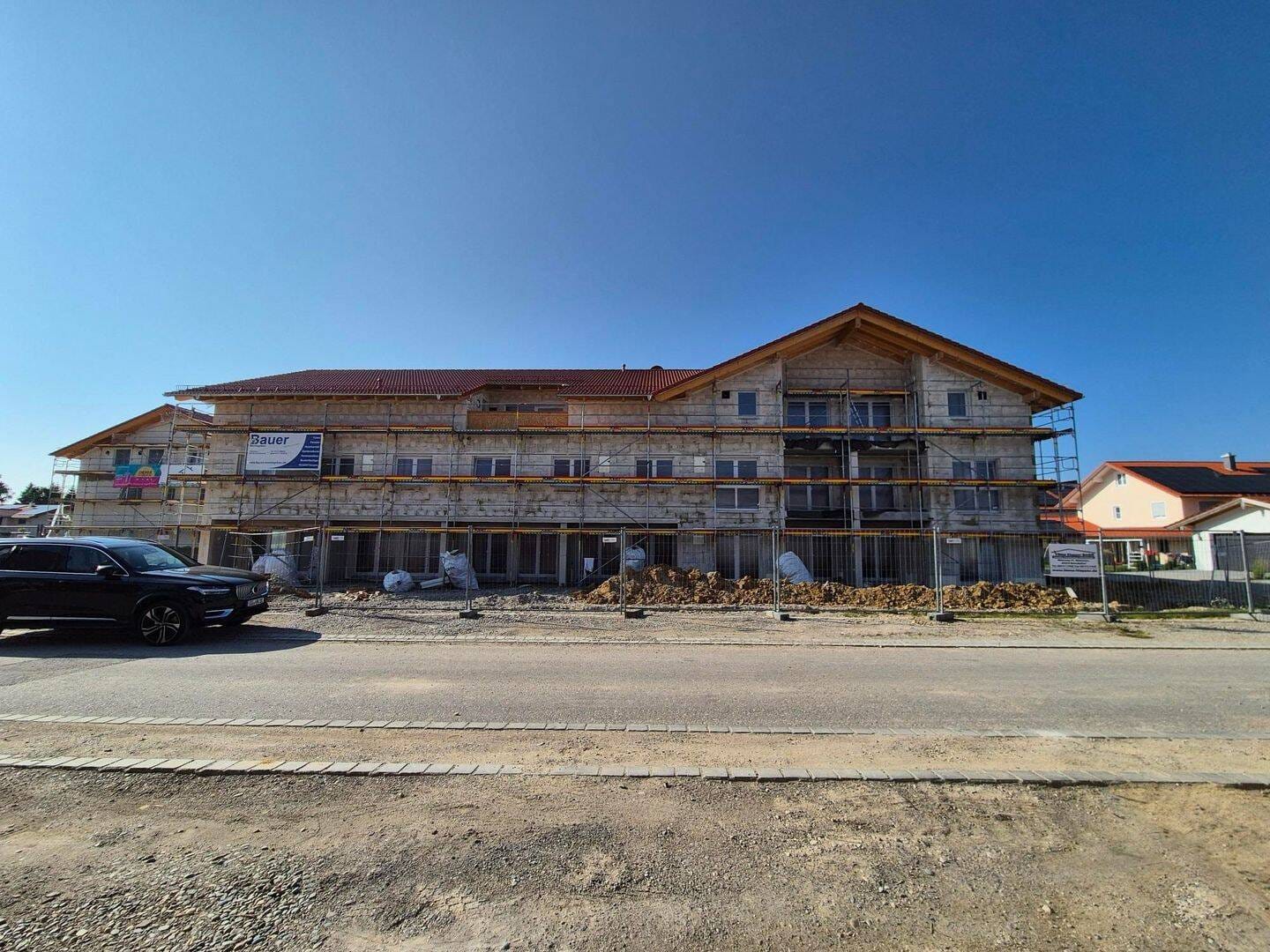 Immobilie in Feichten an der Alz - PROVISIONSFREI - Neubauwohnungen im Vierseithof Mankham: Whg. 17 - 2-Zi-Wohnung vor Alpen und Chiemsee - Bild 0