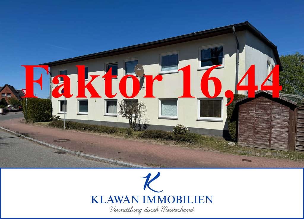 Immobilie in Todendorf - Faktor 16,44 - Maisonettewohnung mit 2 Stellplätzen - Bild 0