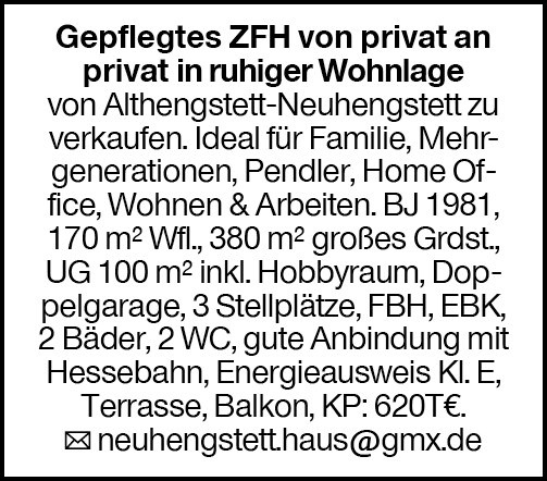 Immobilie in Althengstett - Verkauf - Bild 0
