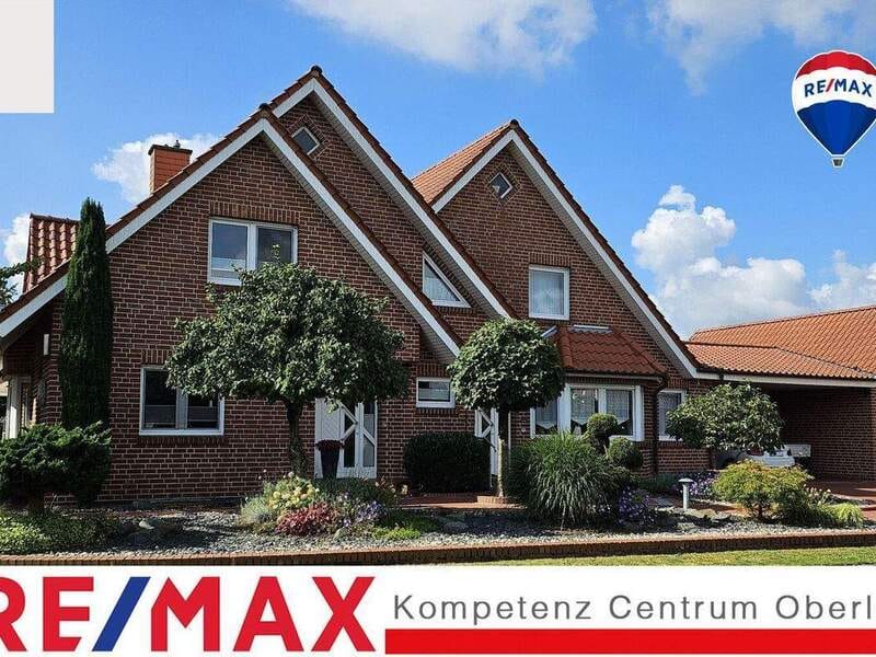 Immobilie in Haren (Ems) - Exklusives Objekt für Investoren-Mehrgenerationen oder Großfamilien-Echte Rarität in Haren: Zweifamilienhaus in ruhiger Toplage mit Wintergarten und T - Bild 0