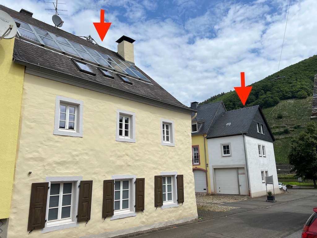 Immobilie in Trittenheim - Historisches Juwel in Trittenheim – Denkmalgeschütztes Zweifamilienhaus mit sep. Garage - Bild 0