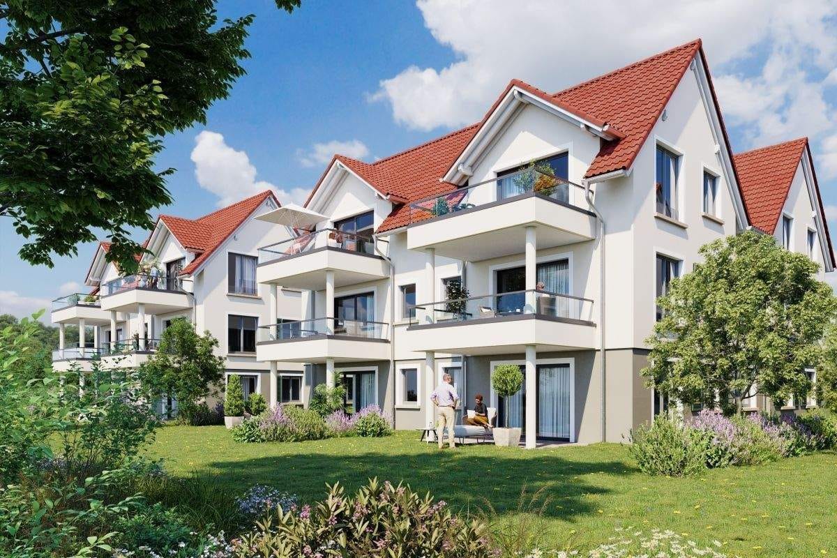 Immobilie in Erpolzheim -  HOCHWERTIGE 3-ZIMMER-WOHNUNG MIT WEITBLICK - Bild 3