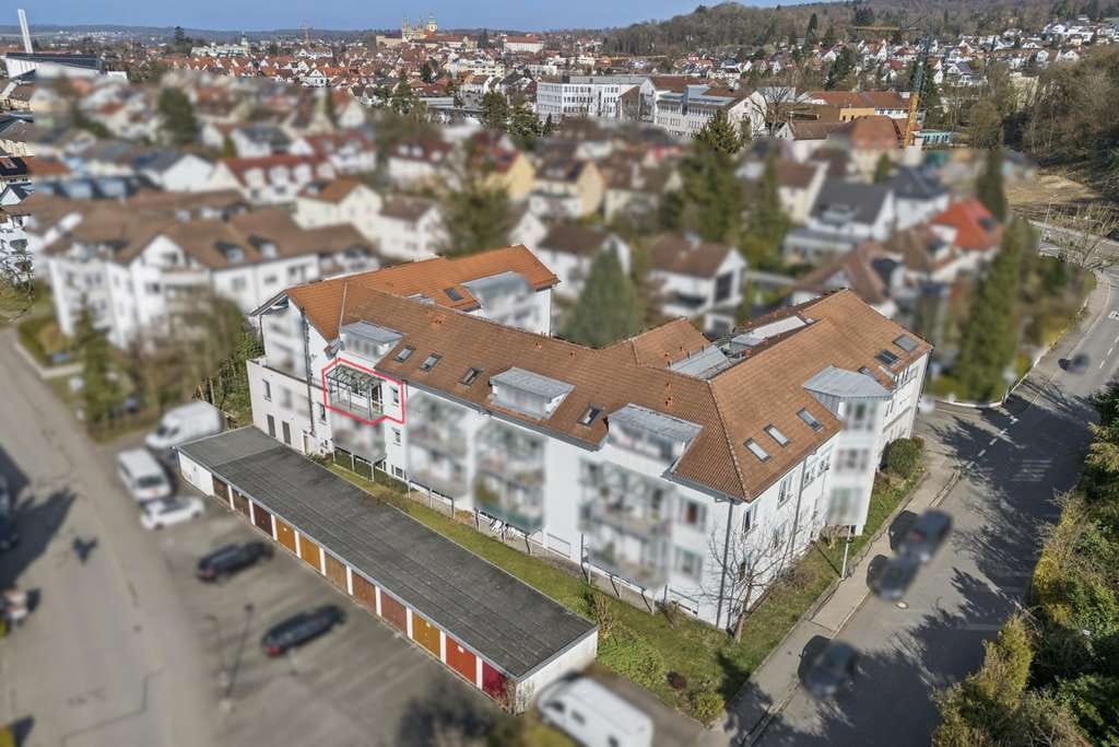 Immobilie in Weingarten - Seniorengerechtes Wohnen! Ansprechende 2-Zimmer-Wohnung in betreuter Wohnanlage in Weingarten - Bild 0