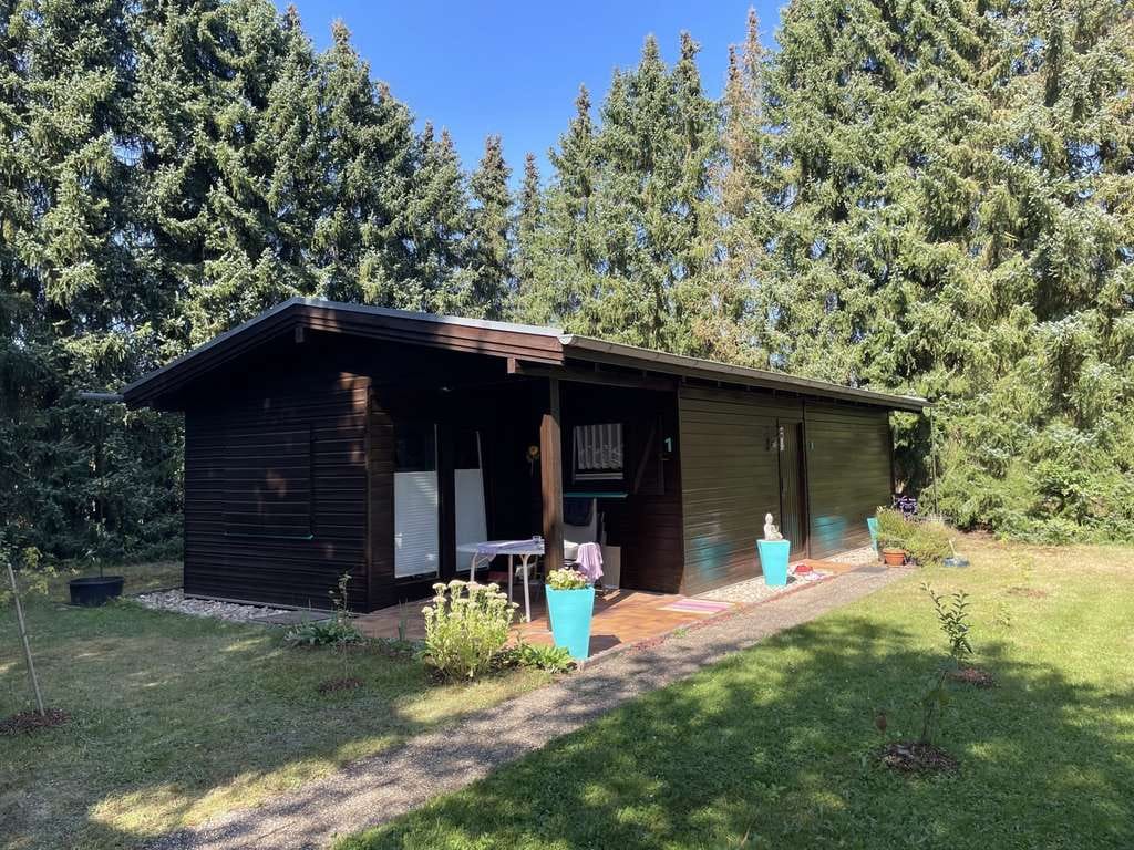 Immobilie in Gossersweiler-Stein - Ferienhaus - Holzhaus in idyllischer Naturlage im Pfälzer Wald  - Bild 0