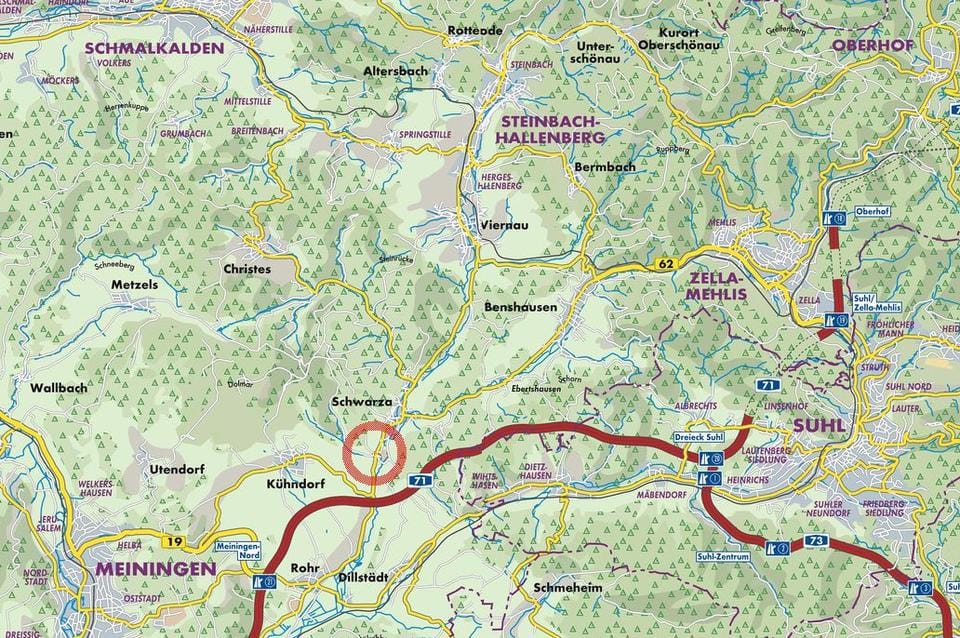 Immobilie in Kühndorf - PREISREDUZIERUNG! Großzügiges Anwesen mit Weitblick im Thüringer Wald - Bild 0