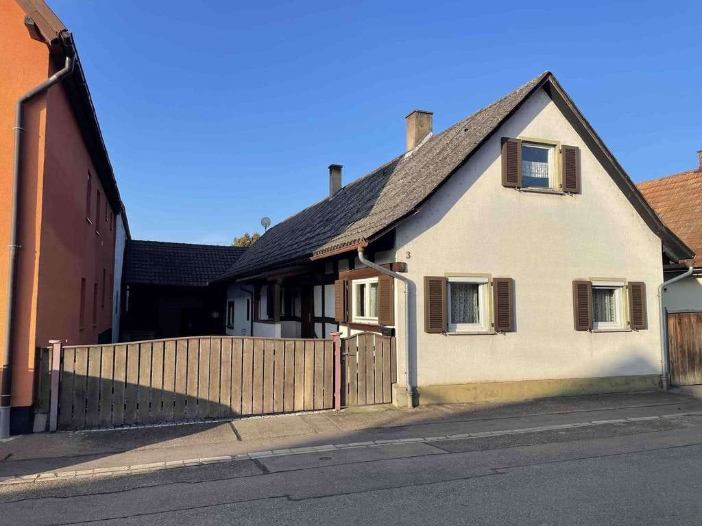 Immobilie in Meißenheim - Kleines Juwel im Dornröschenschlaf! Gepflegtes EFH mit Ausbaureserve, Scheune und schönem Garten - Bild 0