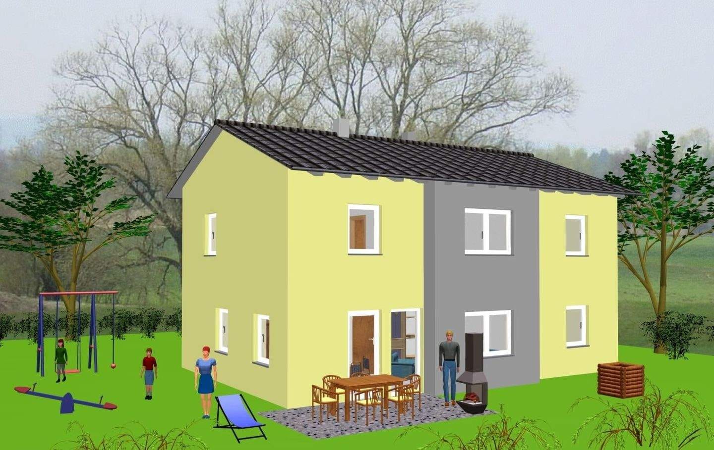 Immobilie in Dentlein am Forst - Jetzt zugreifen! - Neubau Einfamilienhaus zum günstigen Preis in Dentlein am Forst - Bild 0