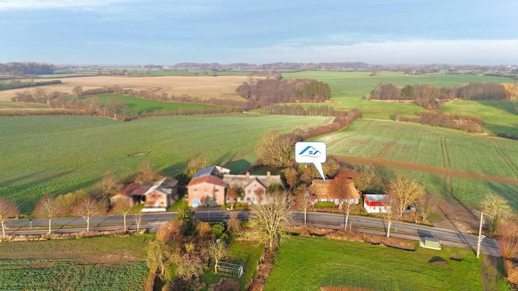 Immobilie in Grödersby - Traumhafte Reetdachkate mit Nebengebäude in Schleinähe - Bild 4