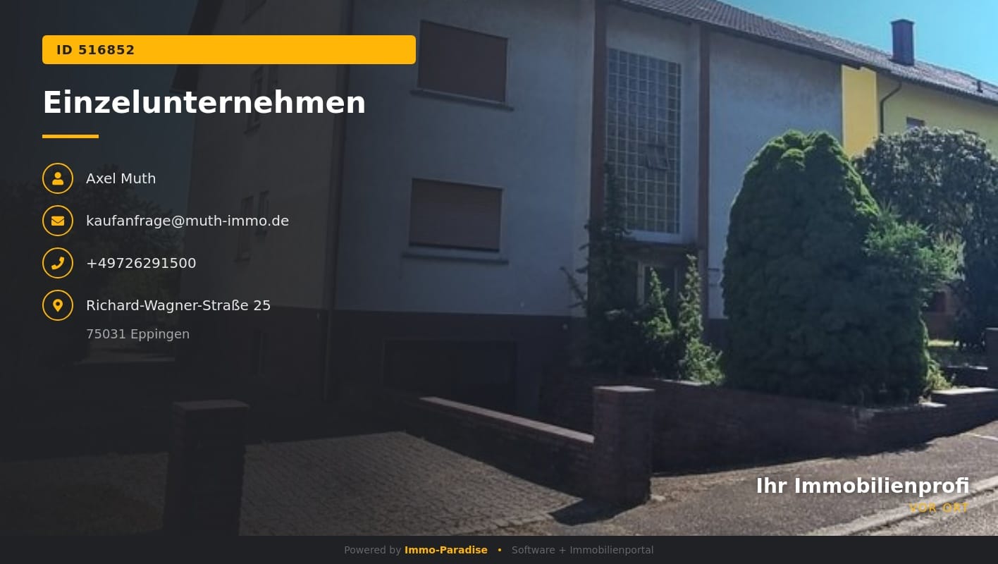 Immobilie in Zaisenhausen - Zwei - Dreifamilienhaus mit sonnigem Garten.
Provisionsfrei! - Bild 0