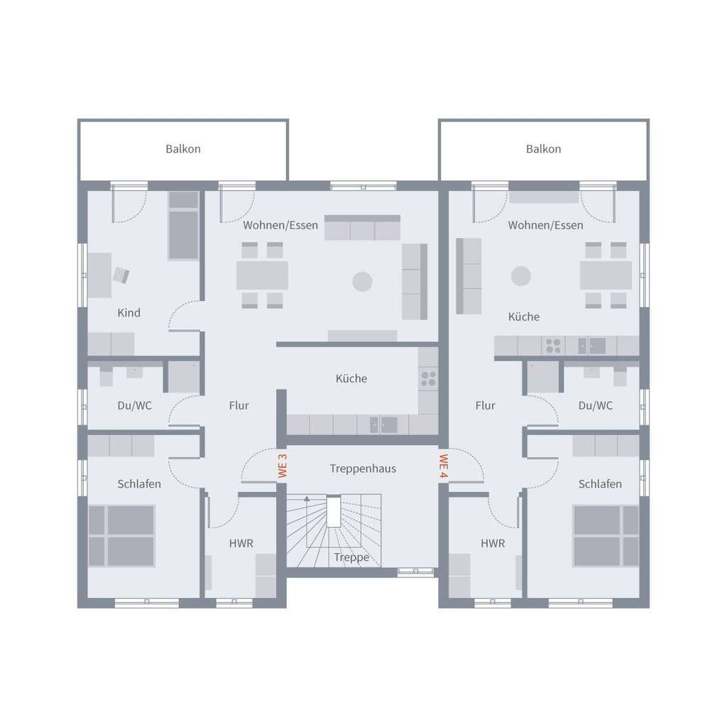 Immobilie in Horstmar - Platz für alle, Stil für jeden - Entdecken Sie das neue OKAL Mehrfamilienhaus - Bild 3