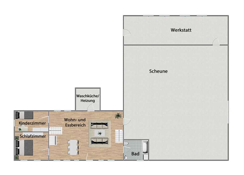 Immobilie in Witzwort - Wo Pferde zuhause sind – Traumhafter Resthof mit optionaler Hauskoppel in Alleinlage - Bild 2