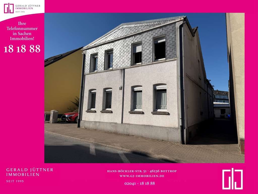 Immobilie in Gladbeck - Vielseitiges, freistehendes Dreifamilienhaus mit Werkstatt in zentraler Lage von Gladbeck - Bild 0
