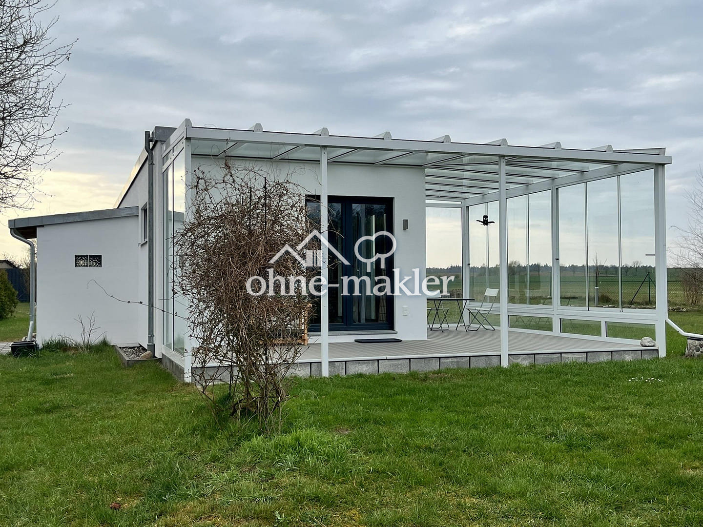 Immobilie in Biendorf - Neues Design-Haus nahe Ostsee mit Weitblick provisionsfrei als Wohnhaus/privates Ferienhaus + Garten - Bild 0