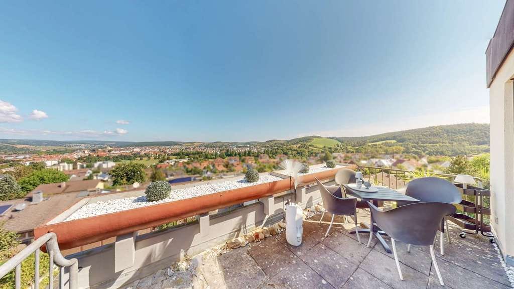 Immobilie in Marktheidenfeld - Über den Dächern von Marktheidenfeld: 1 Zimmer-Apartment mit Balkon und Stellplatz - Bild 4