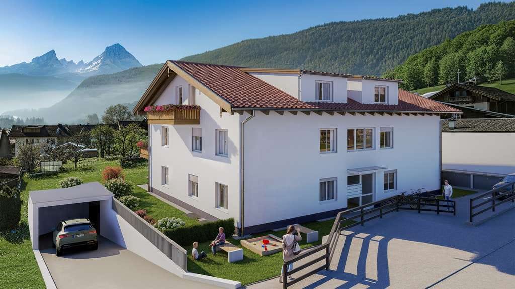 Immobilie in Bischofswiesen - "alpenglück" - Ihr neues Domizil mit herrlichem Watzmannblick - Bild 0