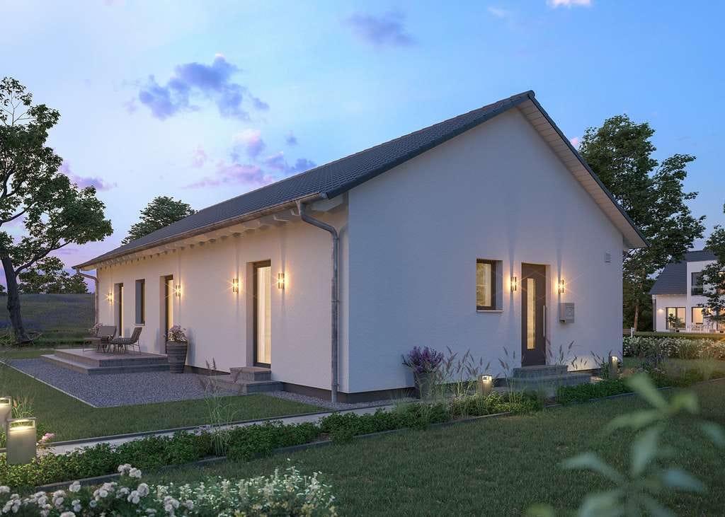 Immobilie in Haßbergen - Bungalow, barrierefrei 119 m² | Satteldach | KfW-55-Standard - Bild 4