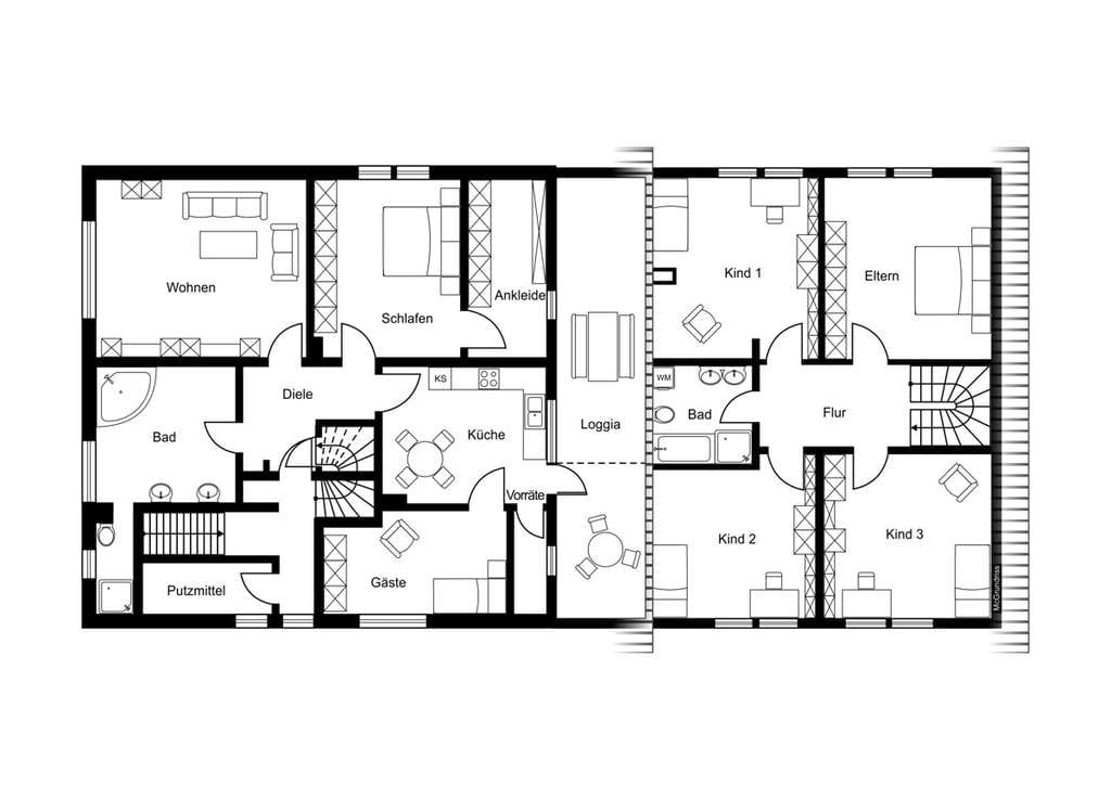 Immobilie in Lennestadt - Mehrfamilienhaus in Meggen, 4 Wohneinheiten - Bild 1