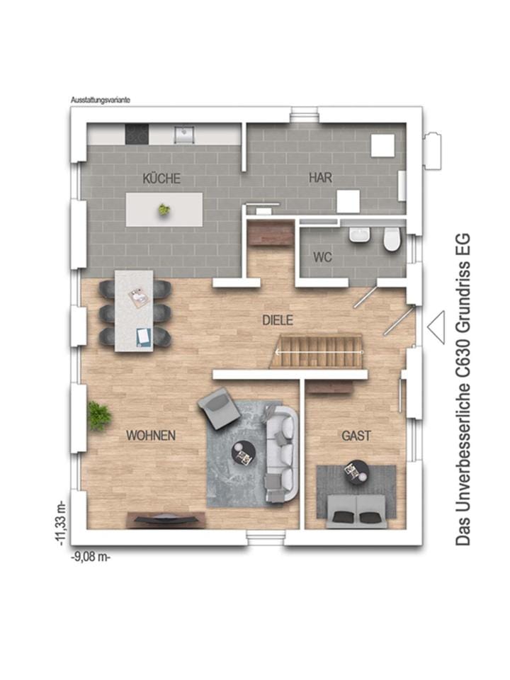 Immobilie in Salzhausen - Einfamilienhaus C630 – Zeitgemäß. Komfortabel. Großzügig. – Heinz von Heiden GmbH Massivhäuser - Bild 0