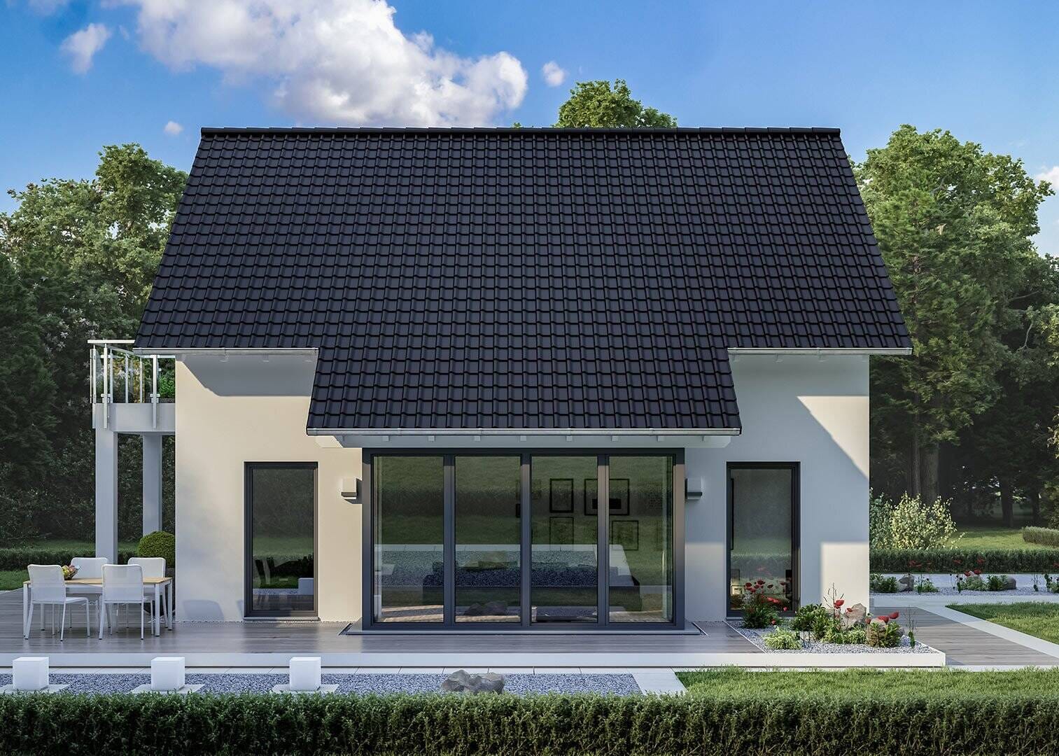Immobilie in Dietmannsried - Modernes Familienhaus - massa LifeStyle 14.04 S mit Garten, Büro & Ankleide - Bild 4