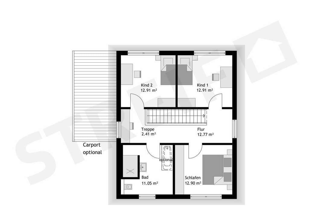 Immobilie in Mühlheim an der Donau - streif haus .... Modernes Einfamilienhaus in ruhiger Lage - Ihr neues Zuhause wartet! inkl. Grundstü - Bild 2
