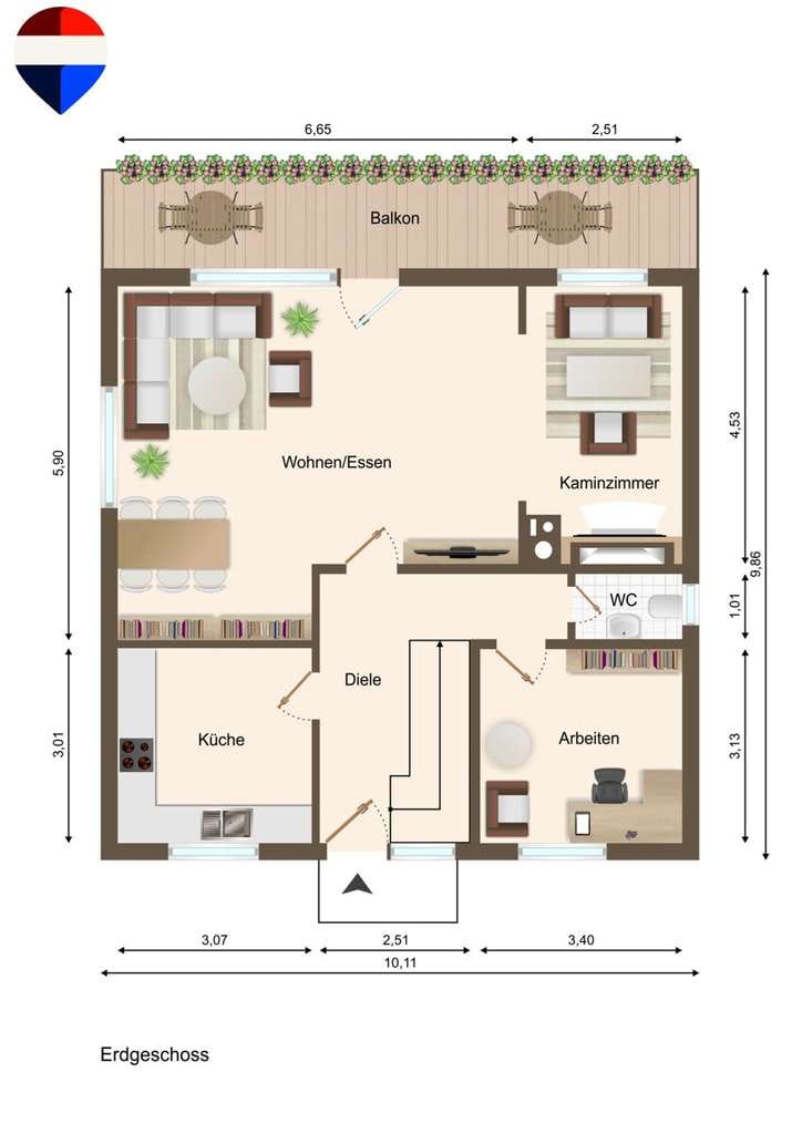 Immobilie in Gleichen - Reinhausen - Ein Zuhause zum Wohlfühlen für die ganze Familie (Einliegerwohnung möglich) - Bild 2