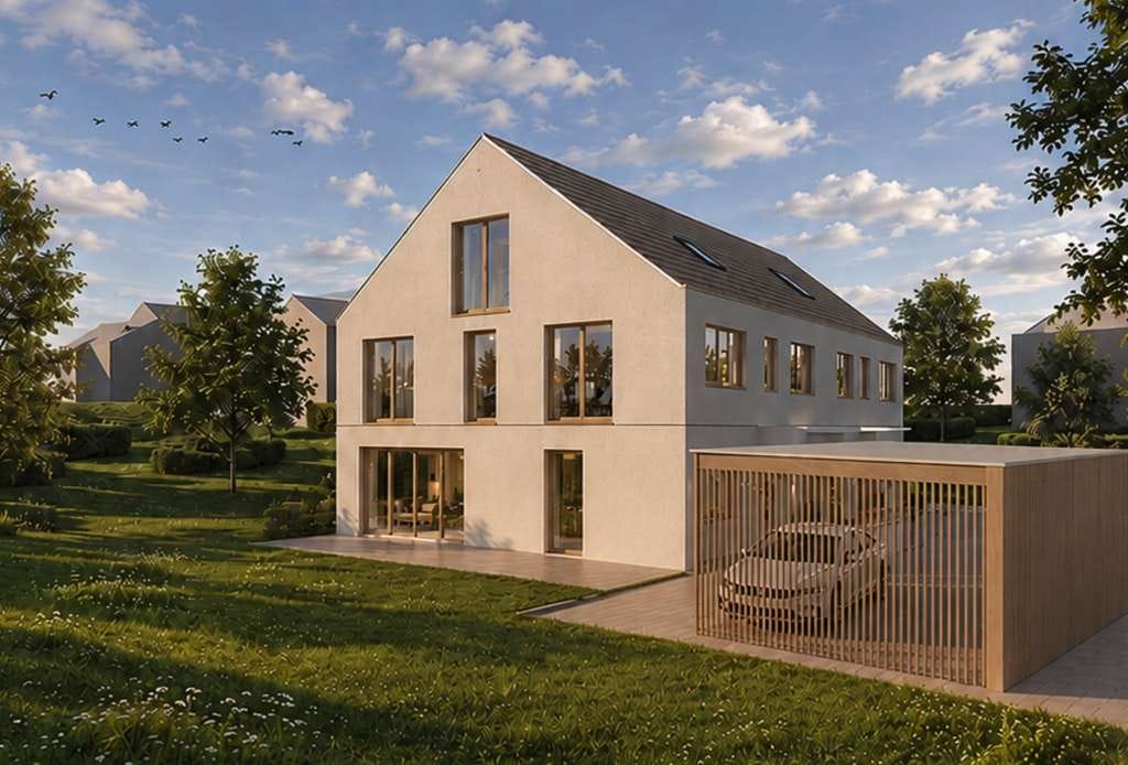Immobilie in Fischingen - Modernes Wohnen auf zwei Ebenen – 5,5-Zi Maisonette mit Balkon, Wärmepumpe und PV in Fischingen - Bild 1