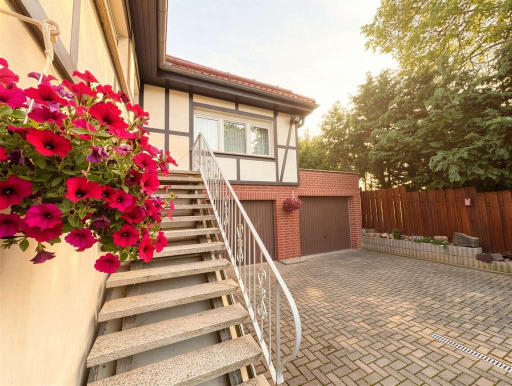 Immobilie in Ingersleben - Einfamilienhaus in Feldrandlage mit Terrasse, Garten und 3 Garagen! - Bild 2