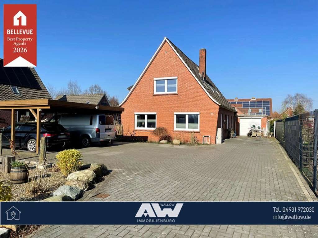 Immobilie in Marienhafe - Einfamilienhaus mit Garten und Dachterrasse in Marienhafe!
Objekt-Nr.: 26-005-S - Bild 0