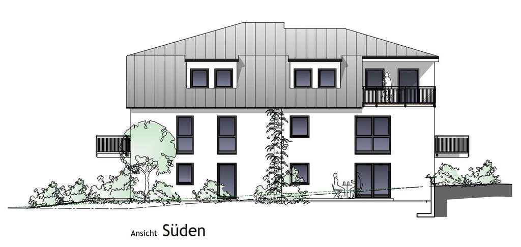 Immobilie in Reichertshausen - Reichertshausen! 2-ZKB Obergeschoss-Whg. mit 9 m² West-Balkon/FBH/elektr. Rollläden, Videosprech.! - Bild 0