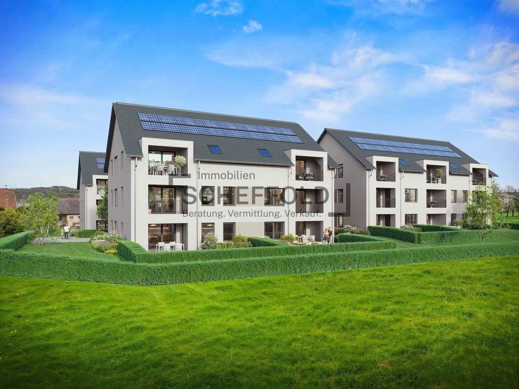 Immobilie in Achstetten - Wohnqualität! Hochwertige 2,5-Zimmer Neubau-Eigentumswohnung im Obergeschoss mit gemütlicher Loggia - Bild 2